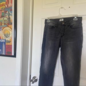 tokyo Darling S Stretchy Black Jean Joggers Cuffed on Bottom